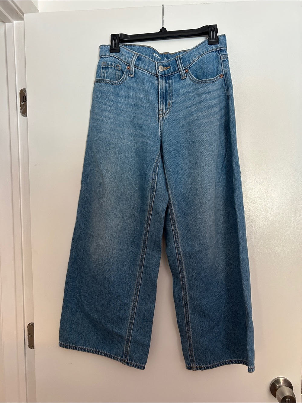 Old Navy Light Blue Baggy Wide Leg Jeans